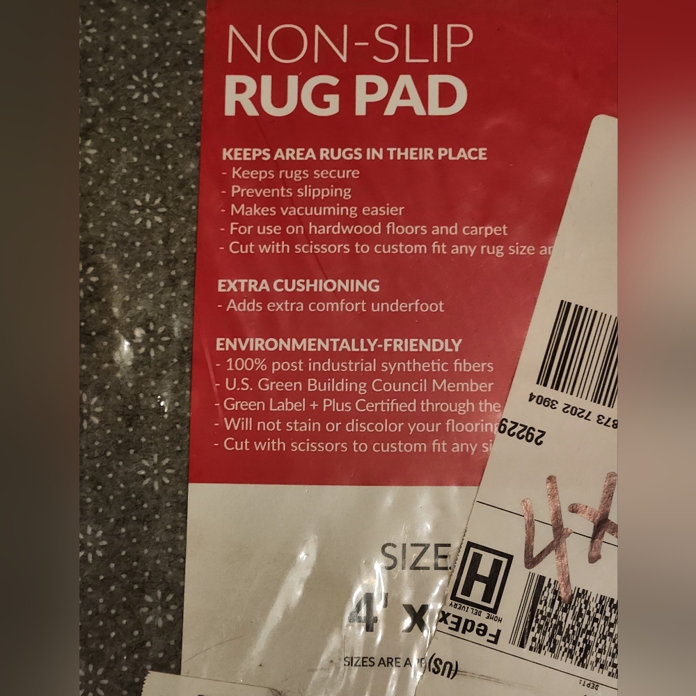 Brand new rug pad